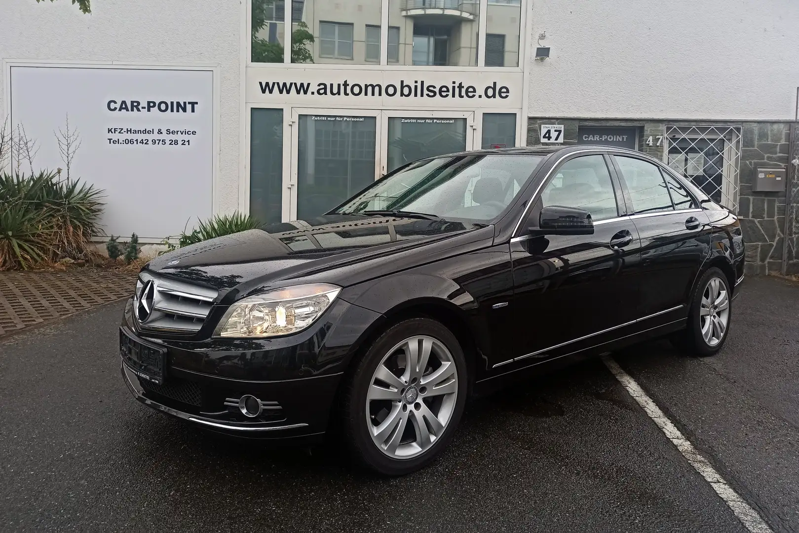 Mercedes-Benz C 180 C 180 CGI AVANTAGRDE*NAVI*KLIMA*2.HD*SCHECKHEFT* Zwart - 1