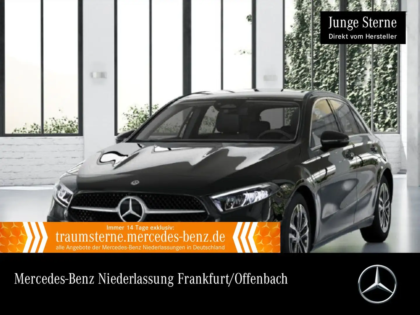 Mercedes-Benz A 180 PROGRESSIVE+LED+KAMERA+TOTW+7G Schwarz - 1