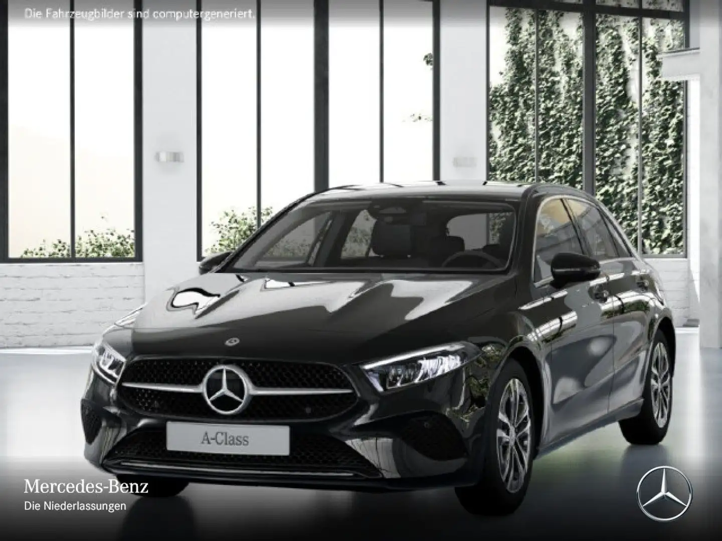 Mercedes-Benz A 180 PROGRESSIVE+LED+KAMERA+TOTW+7G Schwarz - 2