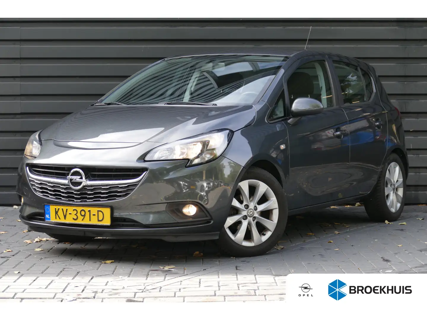 Opel Corsa 1.4 90PK 5-DRS EDITION / AIRCO / 15"LMV / TREKHAAK Gris - 1