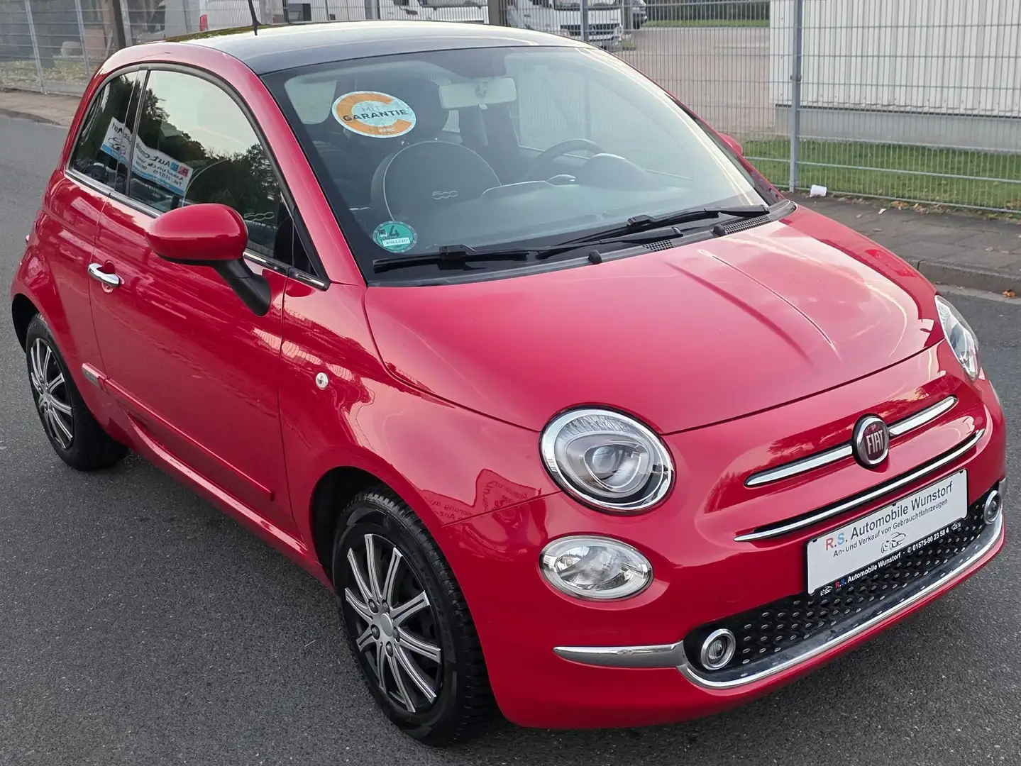 Fiat 500 Lounge Rot - 2