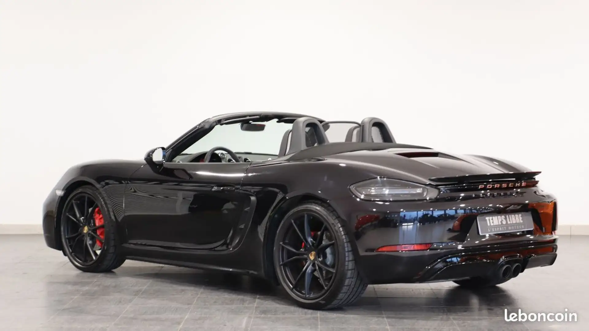 Porsche Boxster 718 gts 2.5l 365ch Black - 2