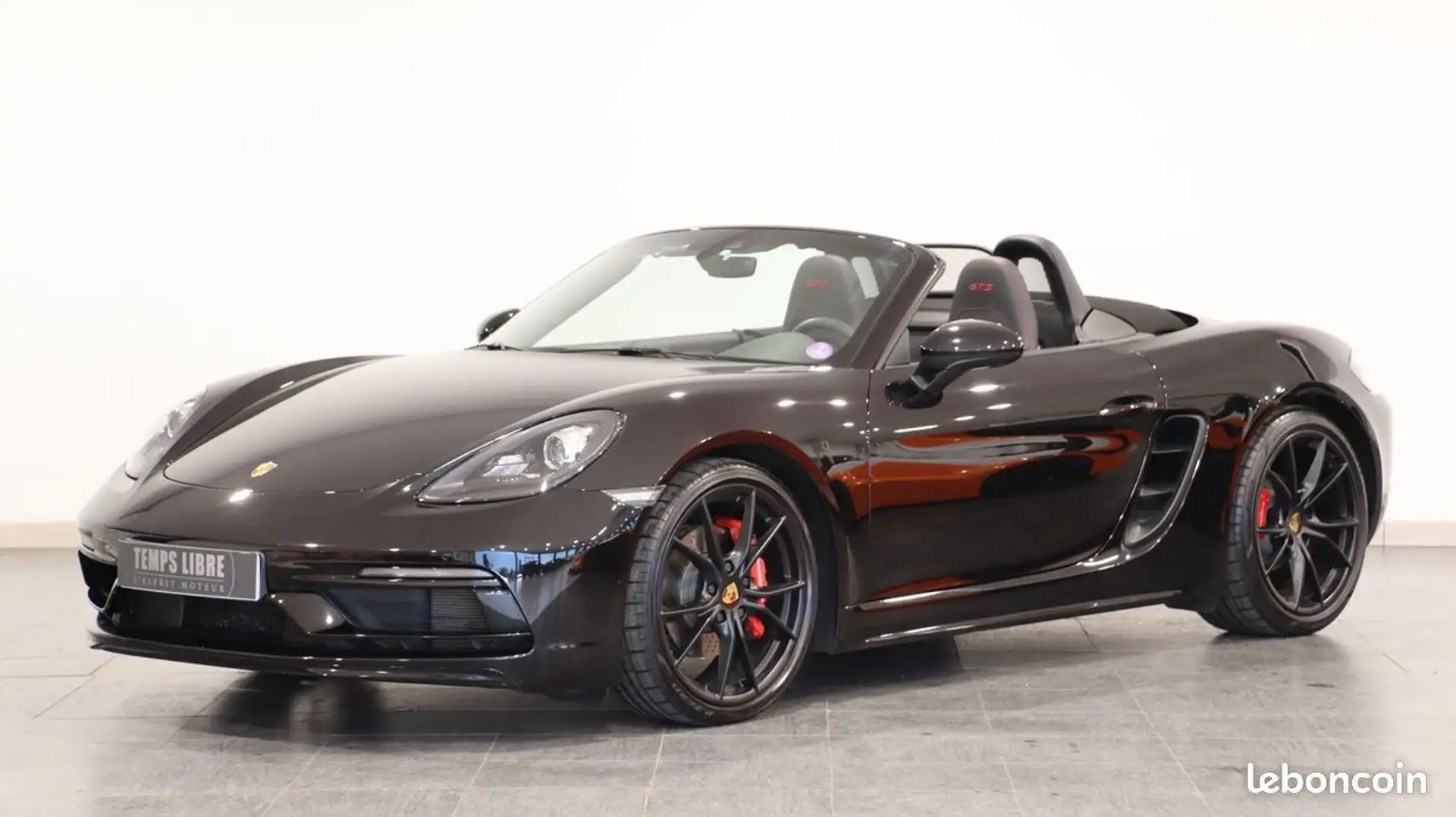 Porsche Boxster 718 gts 2.5l 365ch Black - 1