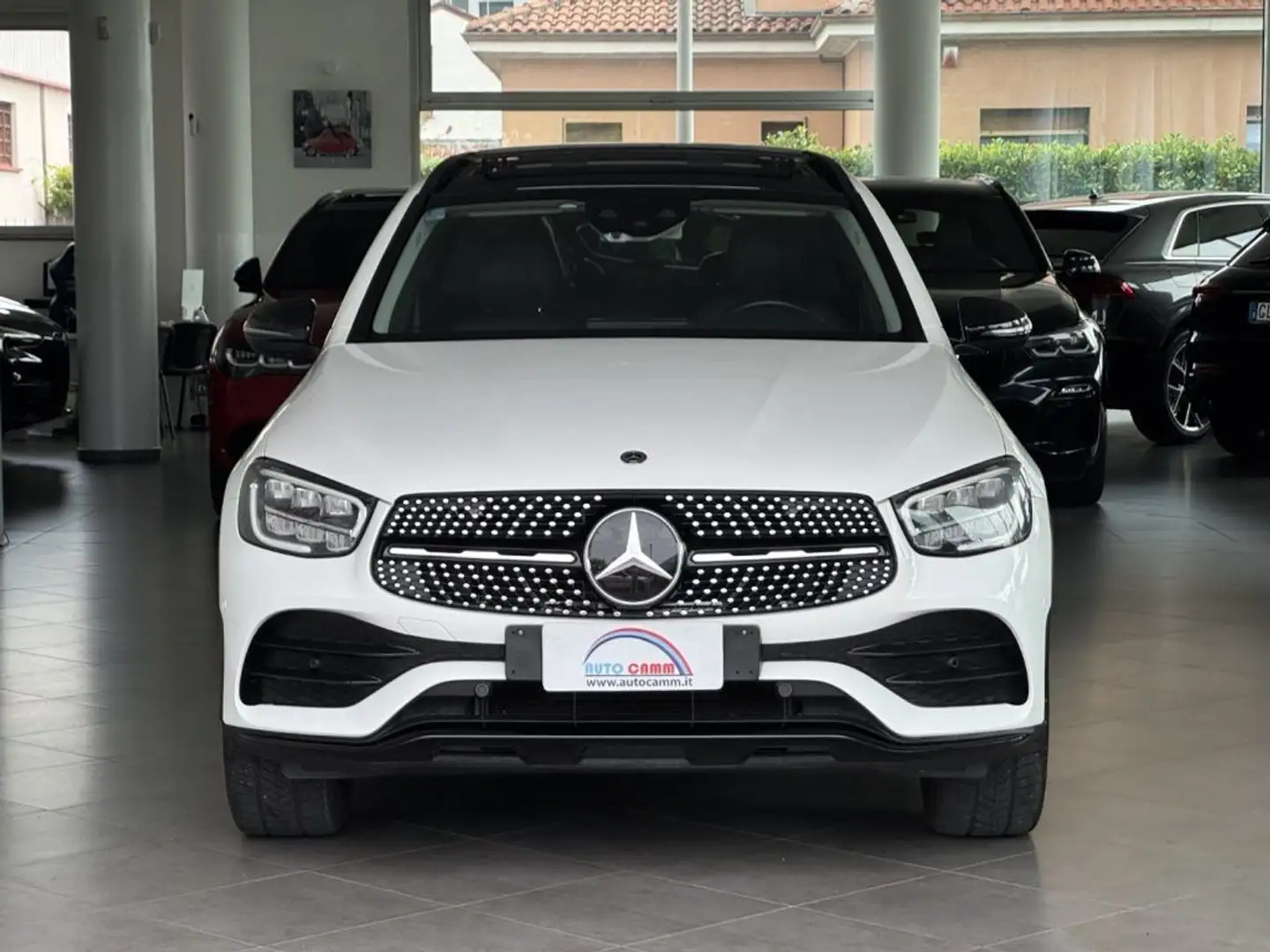 Mercedes-Benz GLC 220 d 194cv 4Matic Premium Plus Tetto PROMO Bianco - 2
