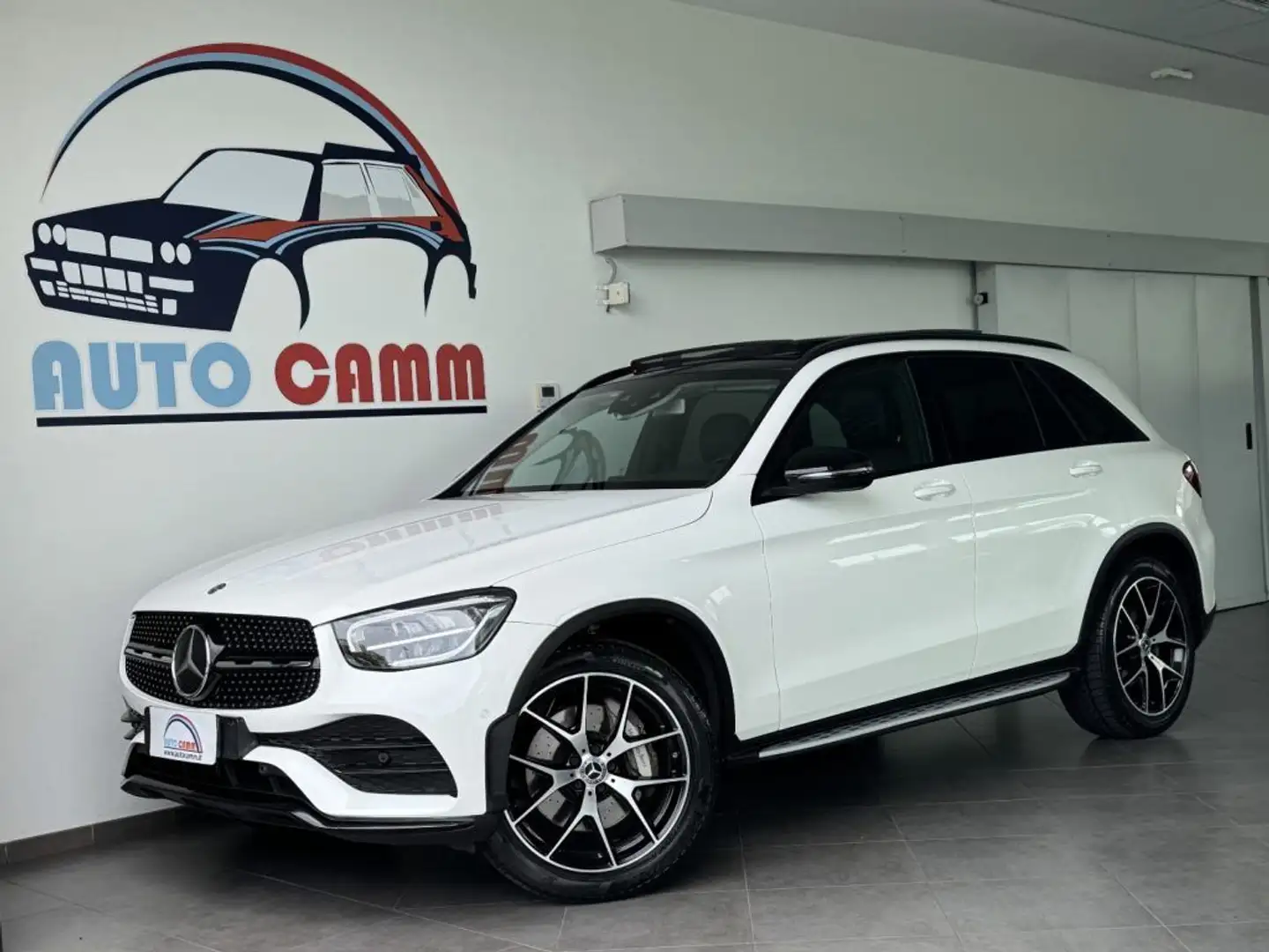 Mercedes-Benz GLC 220 d 194cv 4Matic Premium Plus Tetto PROMO Bianco - 1