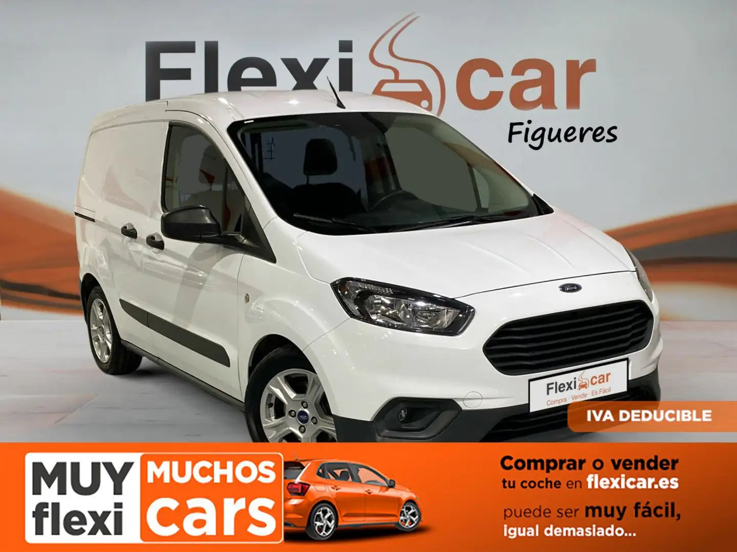 Ford Tourneo Courier 1.5TDCi Sport 100 Blanc - 1