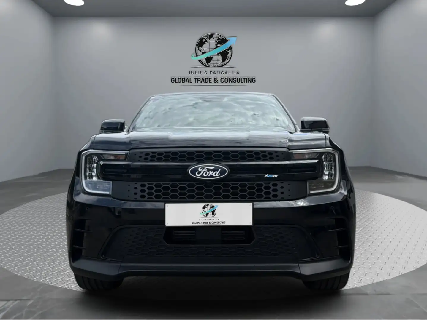 Ford Ranger MS-RT, Garantie, MwSt., Wildtrak 4WD Doppelkabine Schwarz - 2