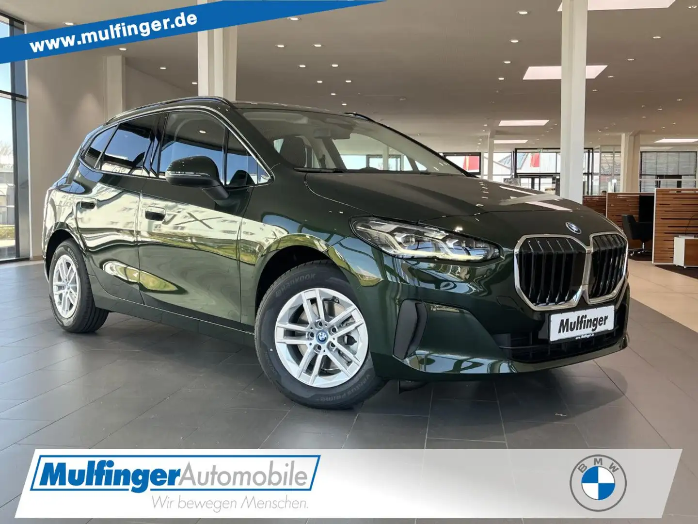 BMW 225 e xDr. AT.Ad-LED Kamera Live-Widescreen AHK PDC Зелёный - 1