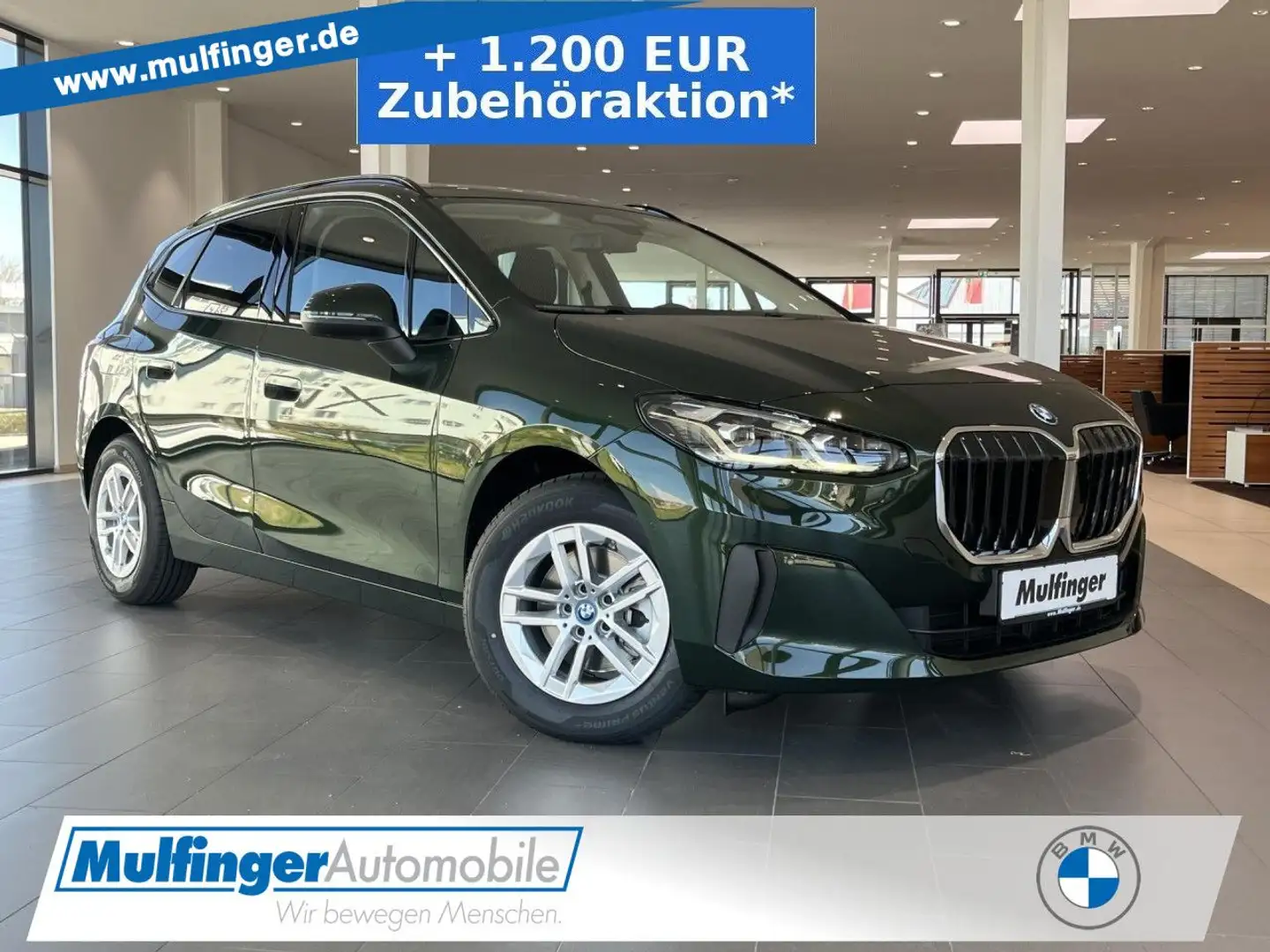 BMW 225 e xDr. AT.Ad-LED Kamera Live-Widescreen AHK PDC Verde - 1
