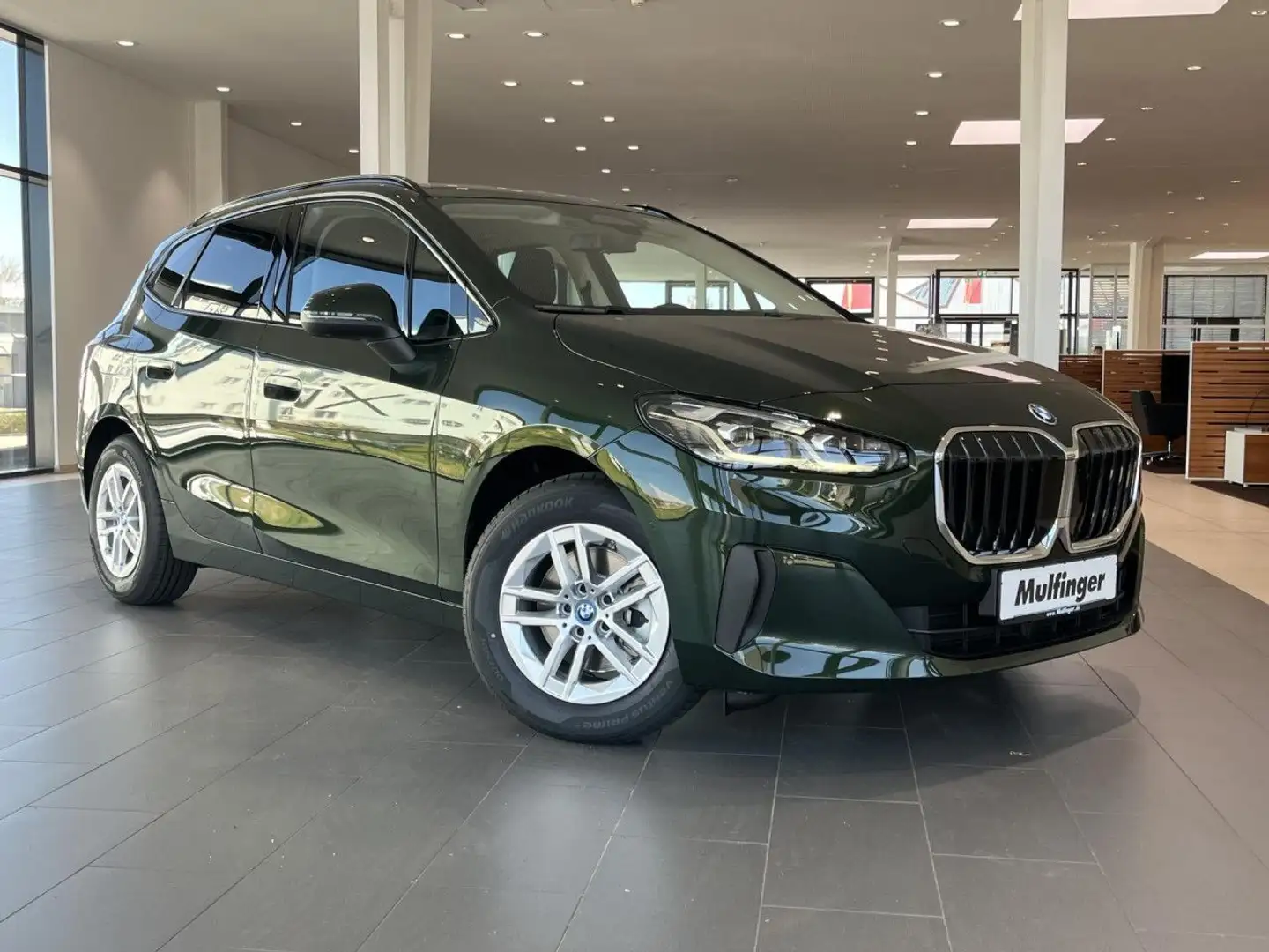 BMW 225 e xDr. AT.Ad-LED Kamera Live-Widescreen AHK PDC Зелёный - 2