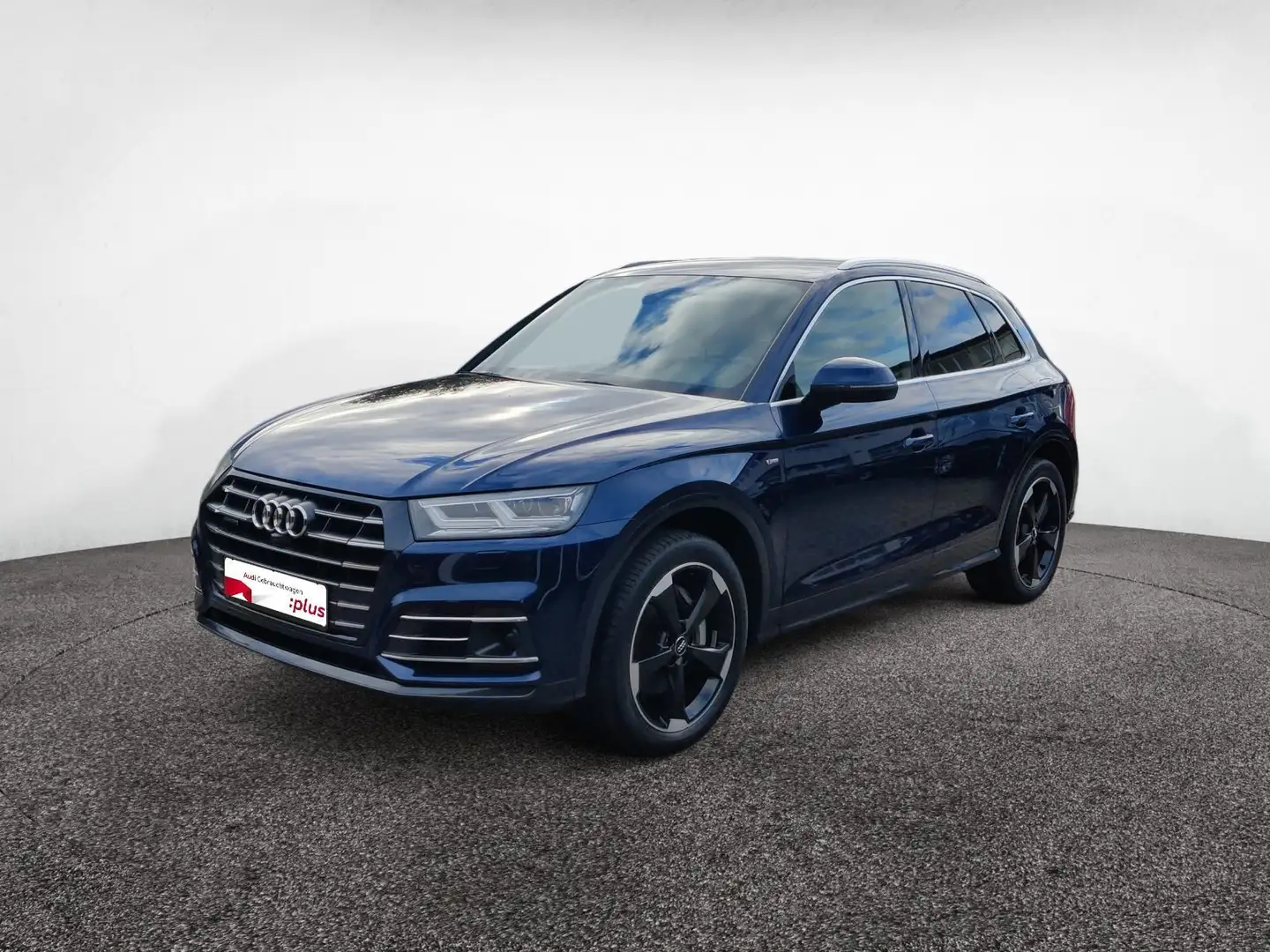 Audi Q5 55 TFSIe quattro S-Line Luftfahrwerk Blau - 2