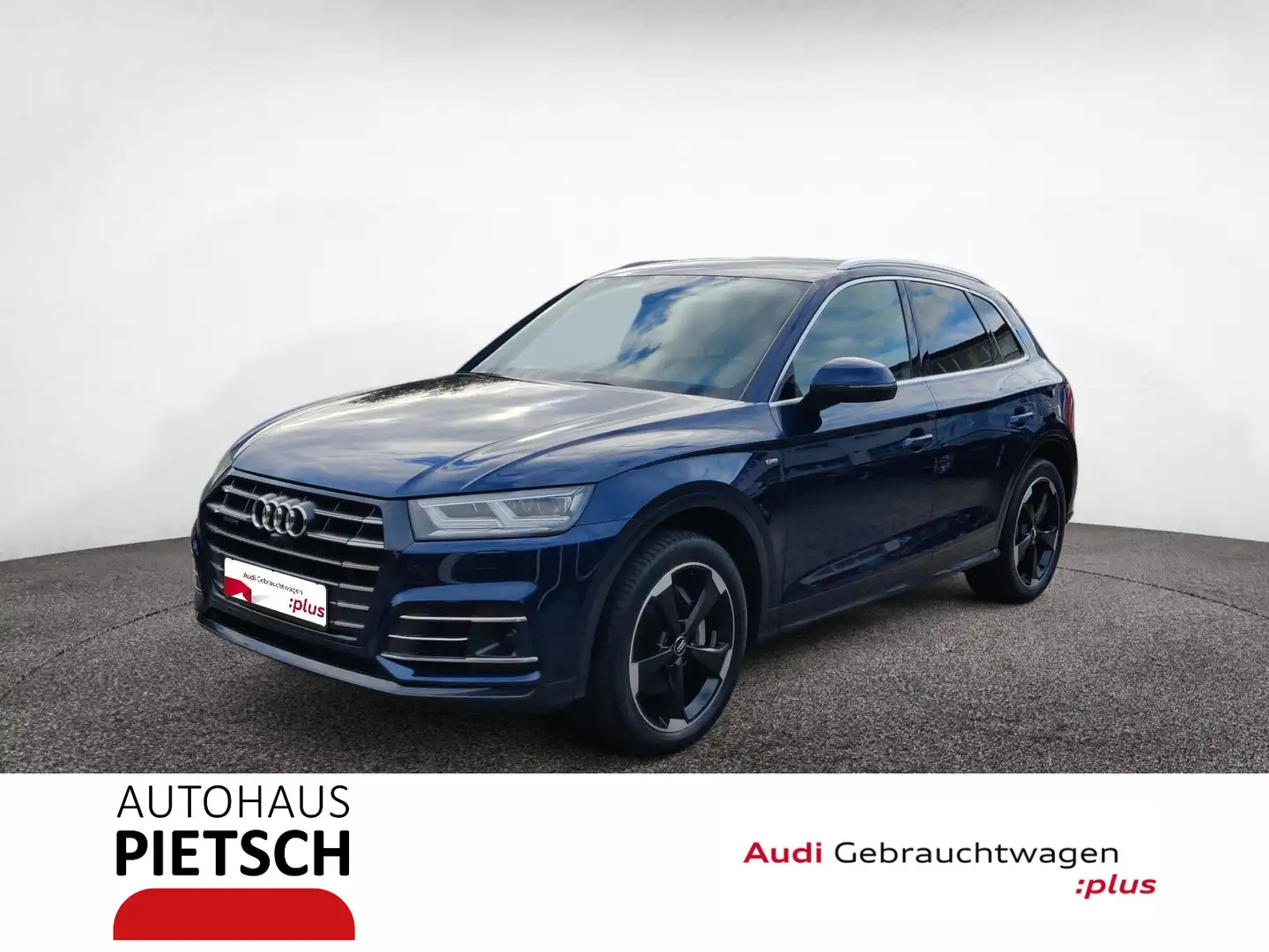 Audi Q5 55 TFSIe quattro S-Line Luftfahrwerk Blau - 1