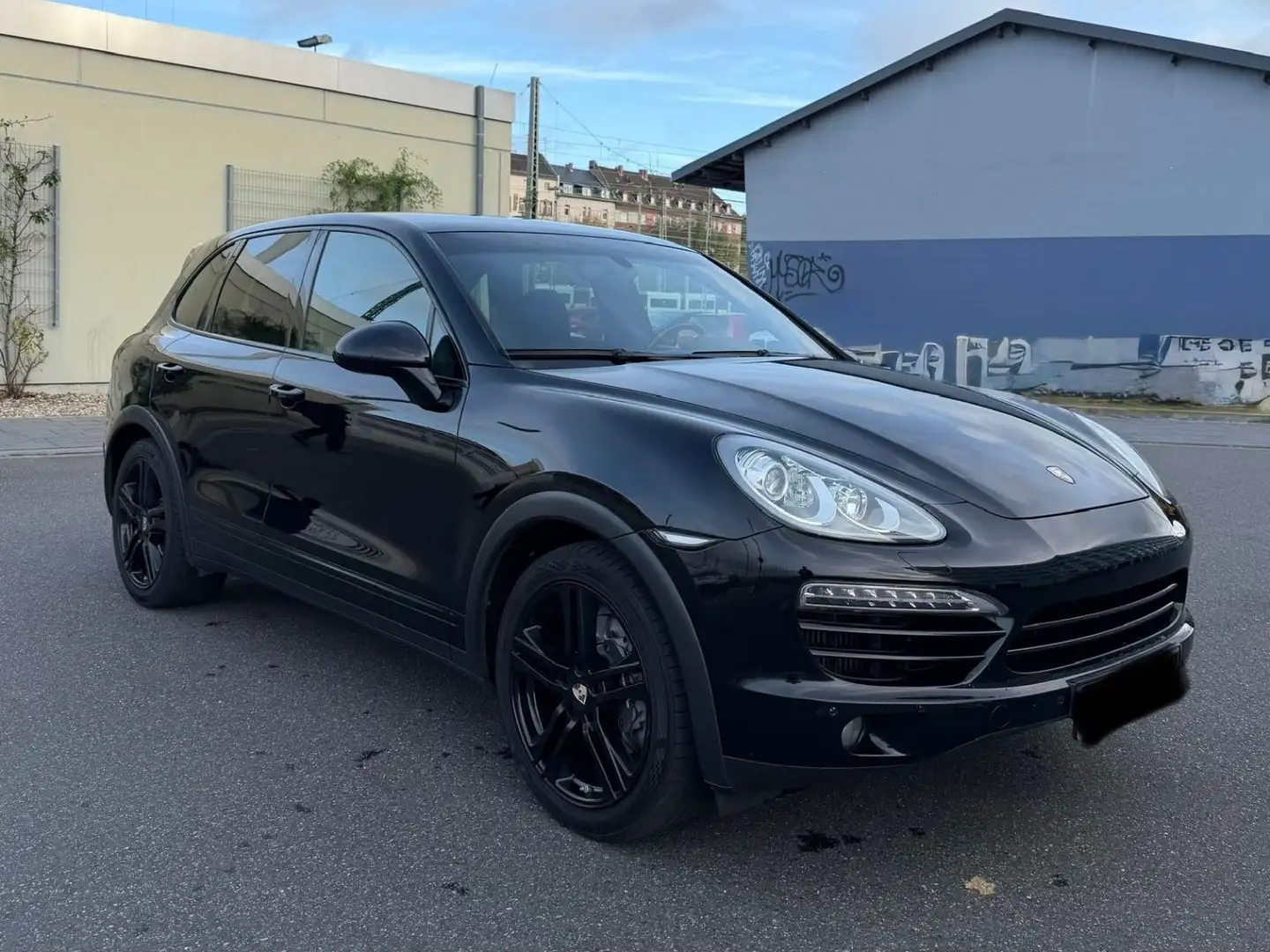 Porsche Cayenne Diesel Noir - 1