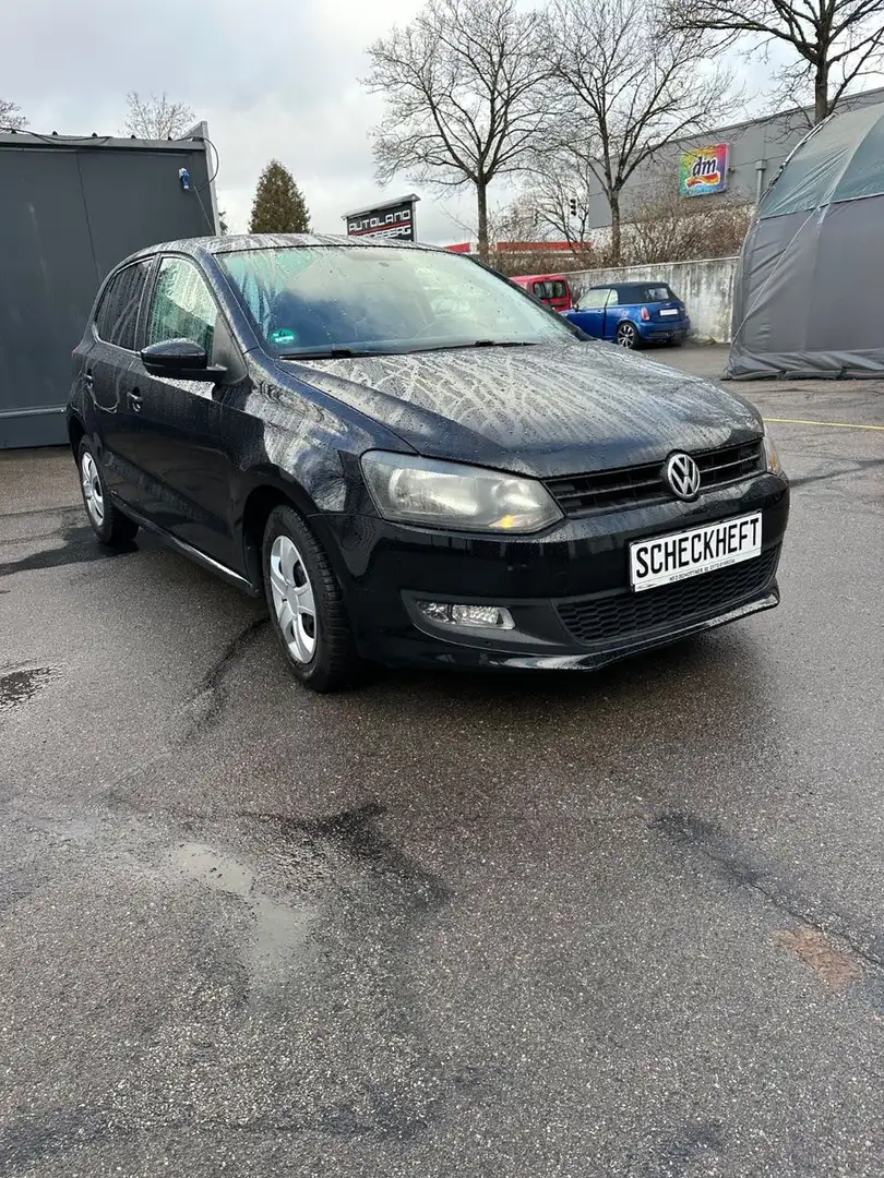 Volkswagen Polo V Style 1.2 TSI *Klima*Scheckheft*NAVI*TÜV NEU* Schwarz - 2