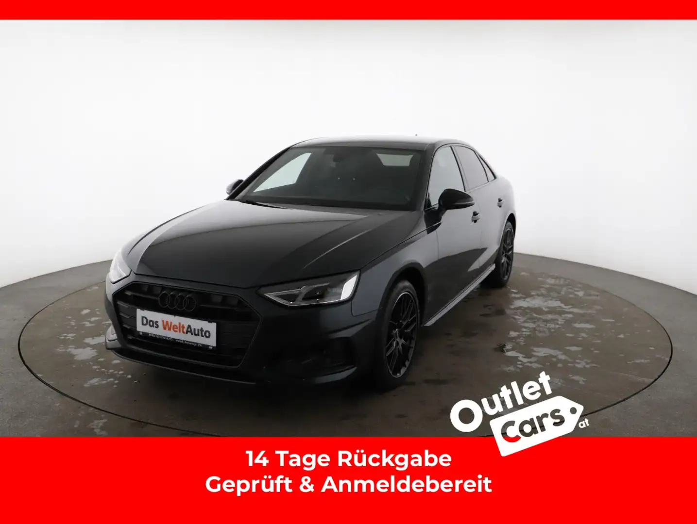 Audi A4 30 2.0 TDI advan. S-LINE LED+ASSIST+LEDER+NAV Grau - 1