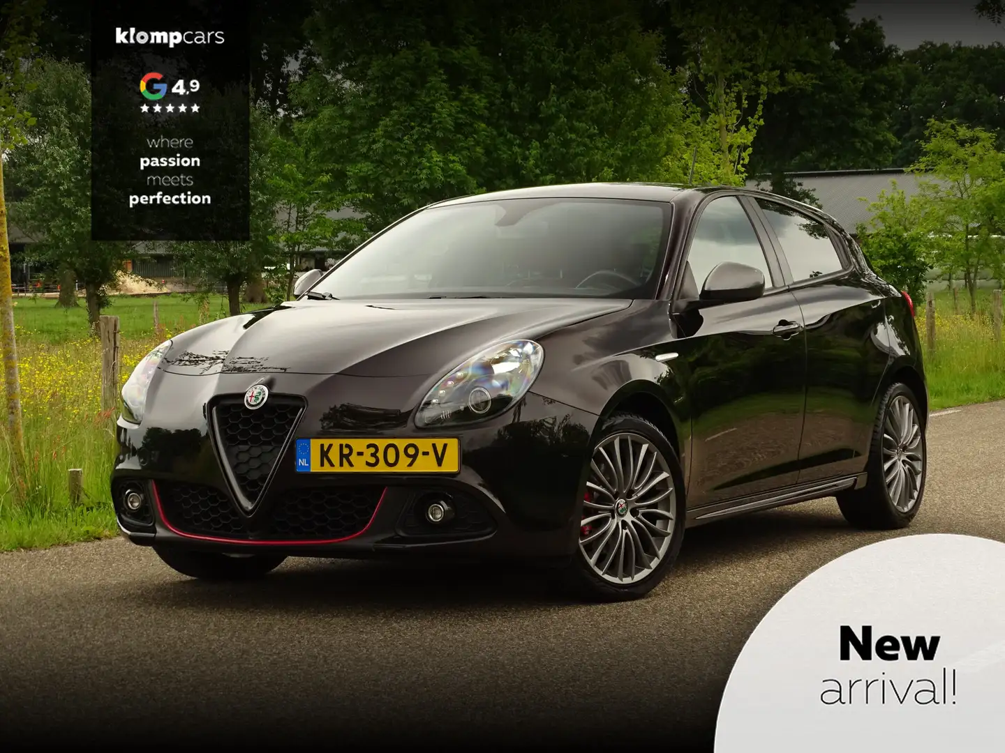 Alfa Romeo Giulietta 1.4 Turbo Carbon | Leer | Nav | Sportiva 8C | All Schwarz - 1