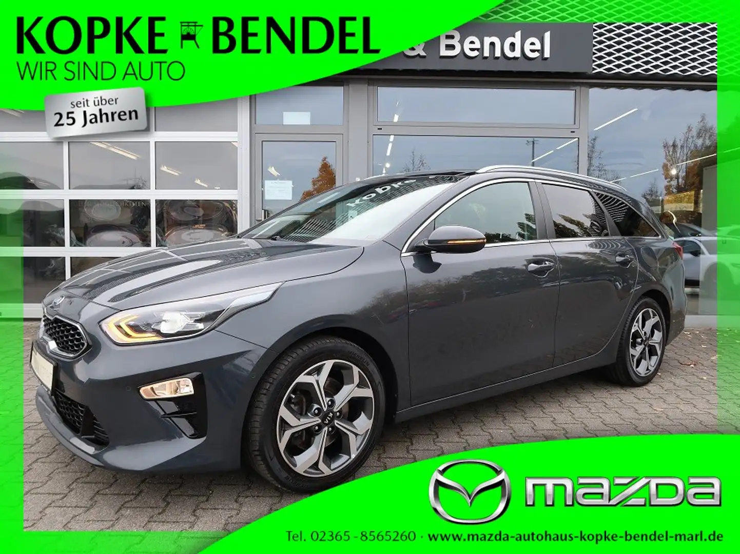Kia Ceed / cee'd Platinum*Absolute Maximalausstattung*Bestzustand*G Grijs - 1