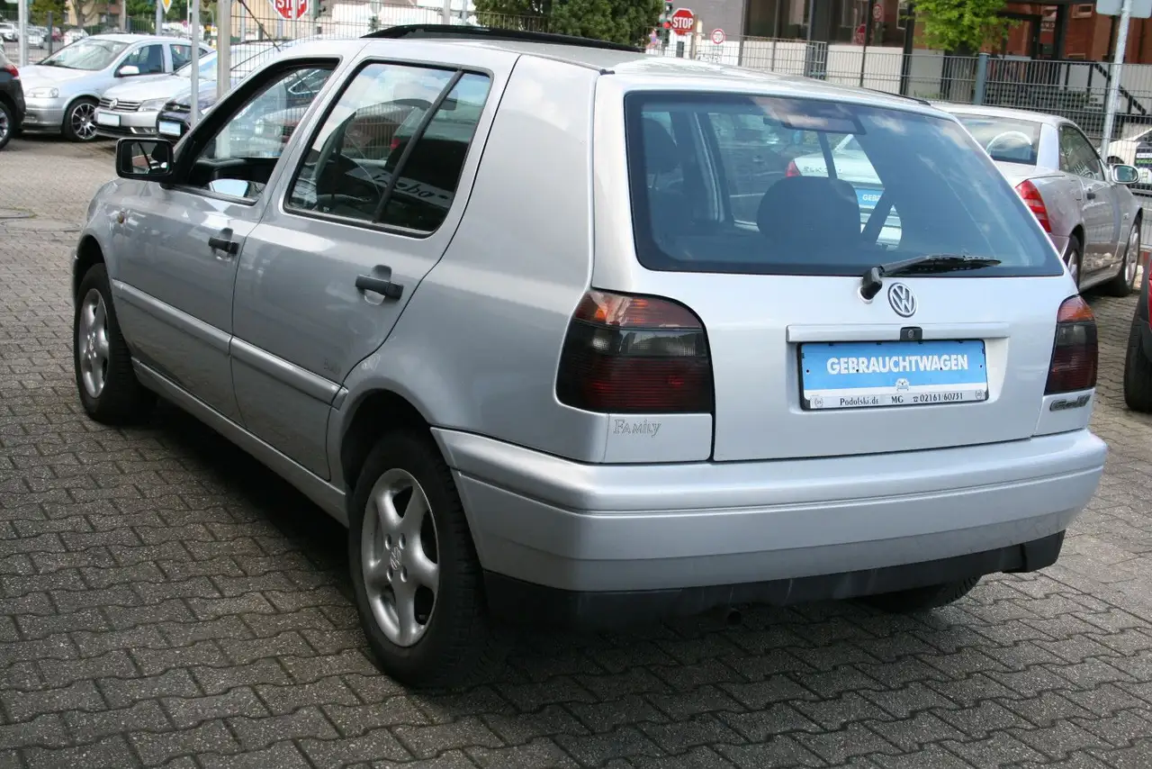 Volkswagen Golf III family 5 Türig,GlasSD.Met.Allwetterreif, foto 3