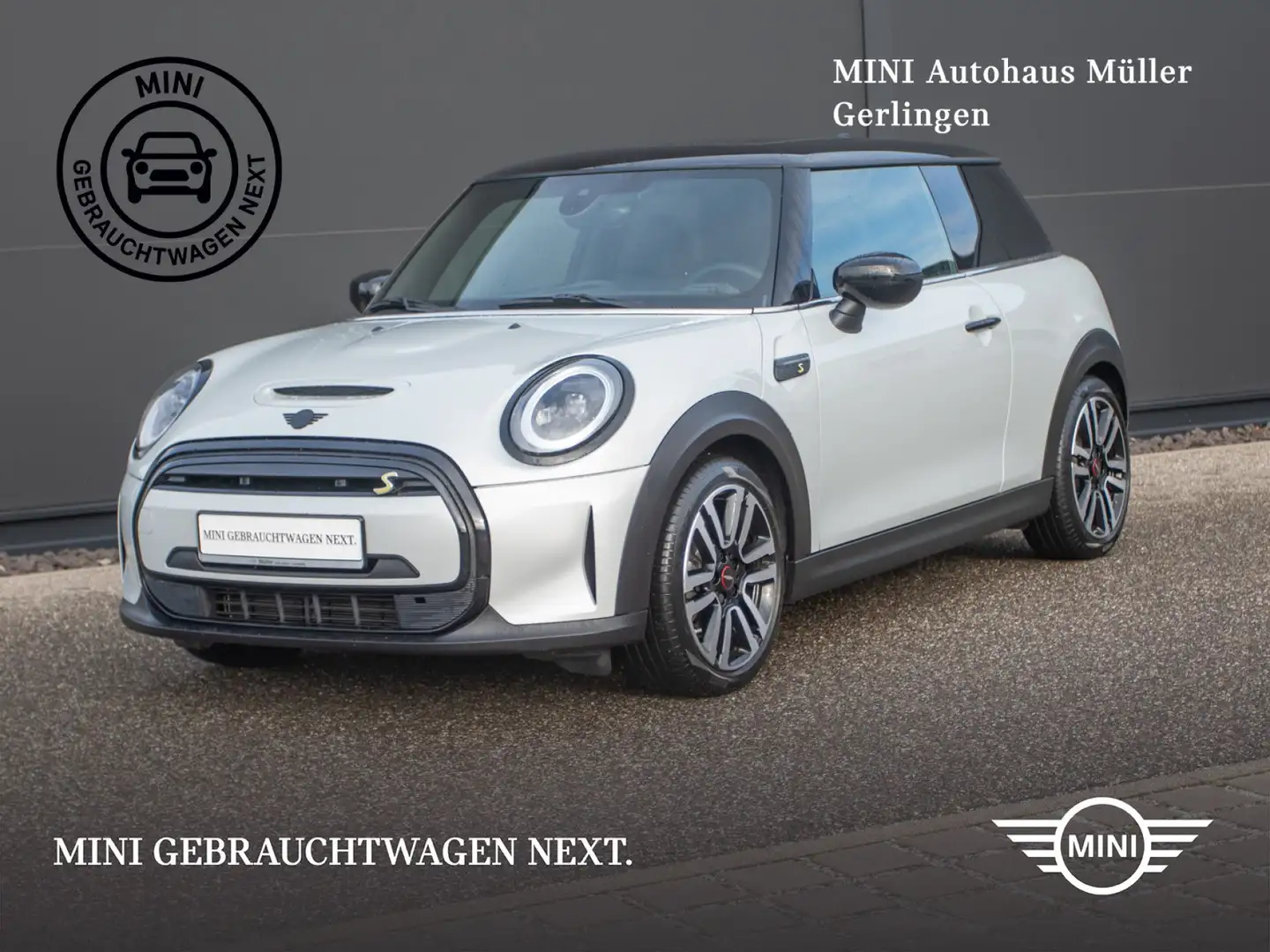 MINI Cooper SE 3-T. GSD DrivingAssist LED Kamera 1VB Zilver - 1