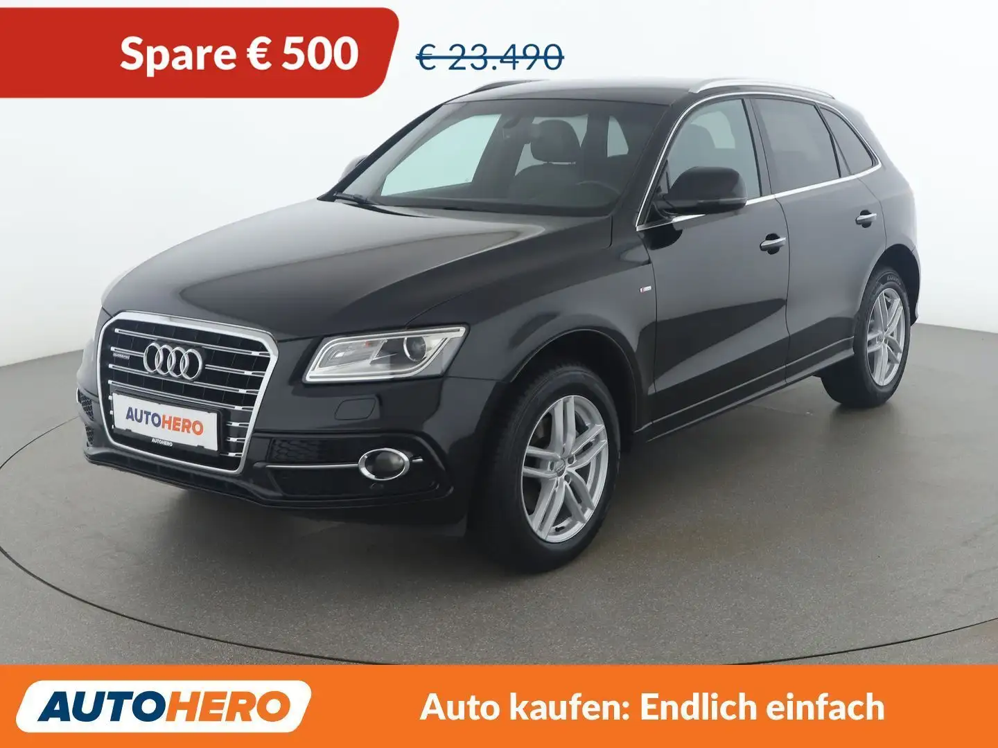 Audi Q5 2.0 TDI quattro S line Schwarz - 1