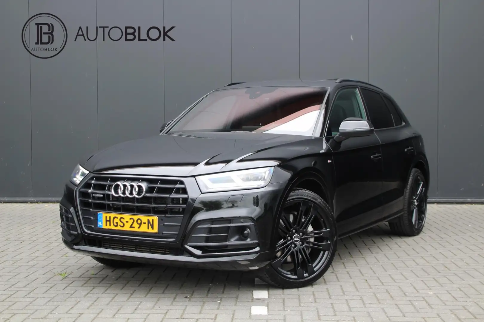 Audi Q5 50 TFSI e quattro S line | Luchtvering | Ruitjes | Zwart - 1