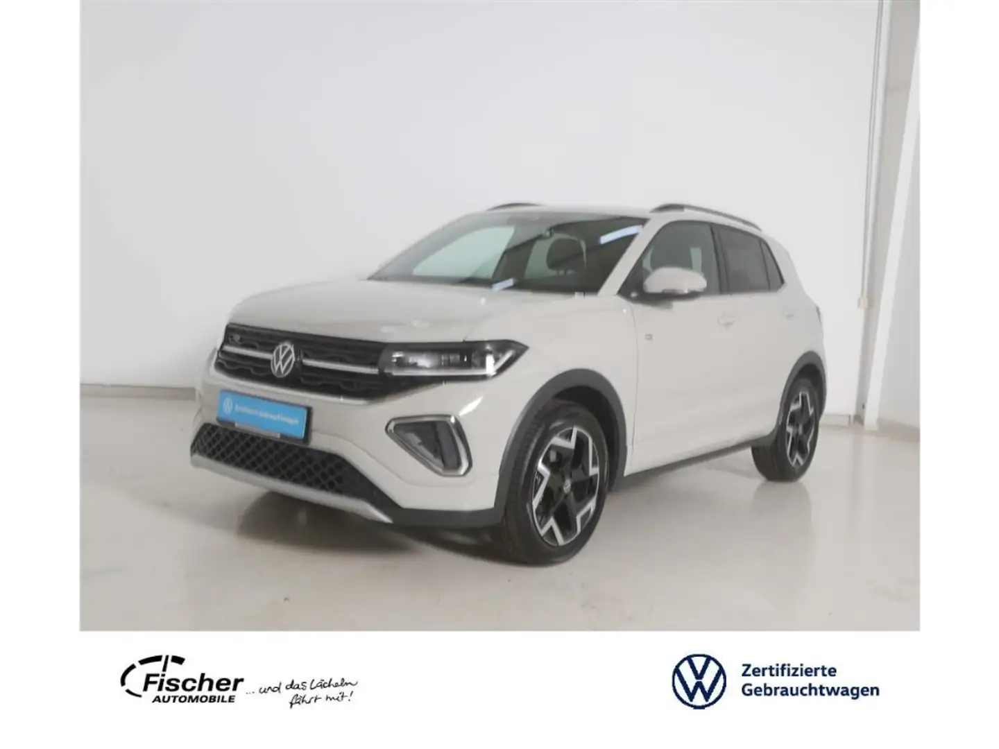 Volkswagen T-Cross 1.5 TSI R-Line DSG AHK/Matrix/NAV/RFK Grau - 1