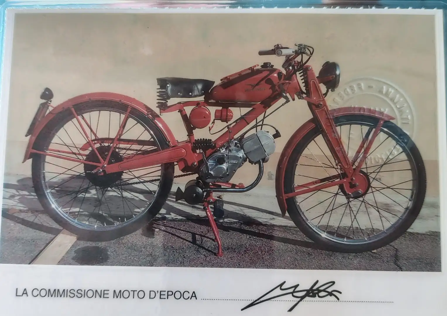 Moto Guzzi V 65 hp 2 kw2 cilindrata 65 Rosso - 1