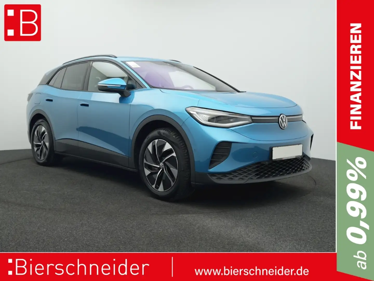 Volkswagen ID.4 Pro Perf. ab mtl. 399 EUR 82kWh 5.-J.-GAR AHK KAME Blau - 1