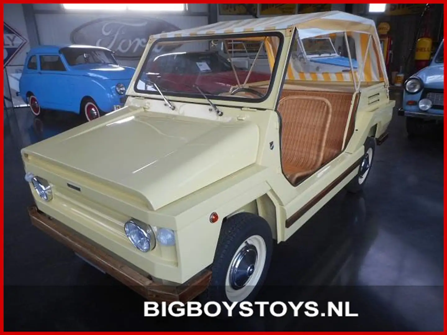 Fiat 500 Moretti Mini Maxi Beachcar Gelb - 2