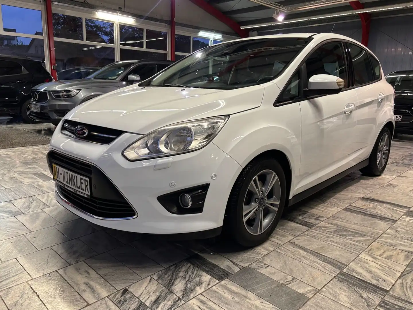 Ford C-Max Sync Edition Klimaa. Winterpaket AHK Phone Weiß - 2