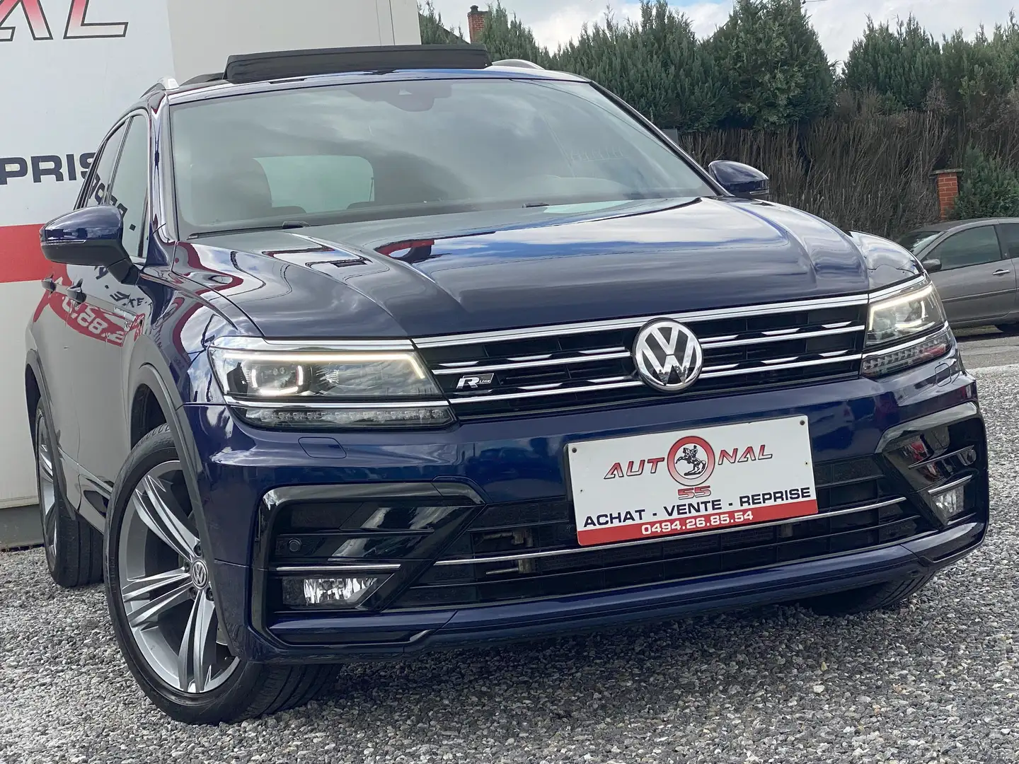 Volkswagen Tiguan 2.0 TSI 220CH DSG R-Line 4Motion*1MAIN*FULL OPTION Blauw - 2