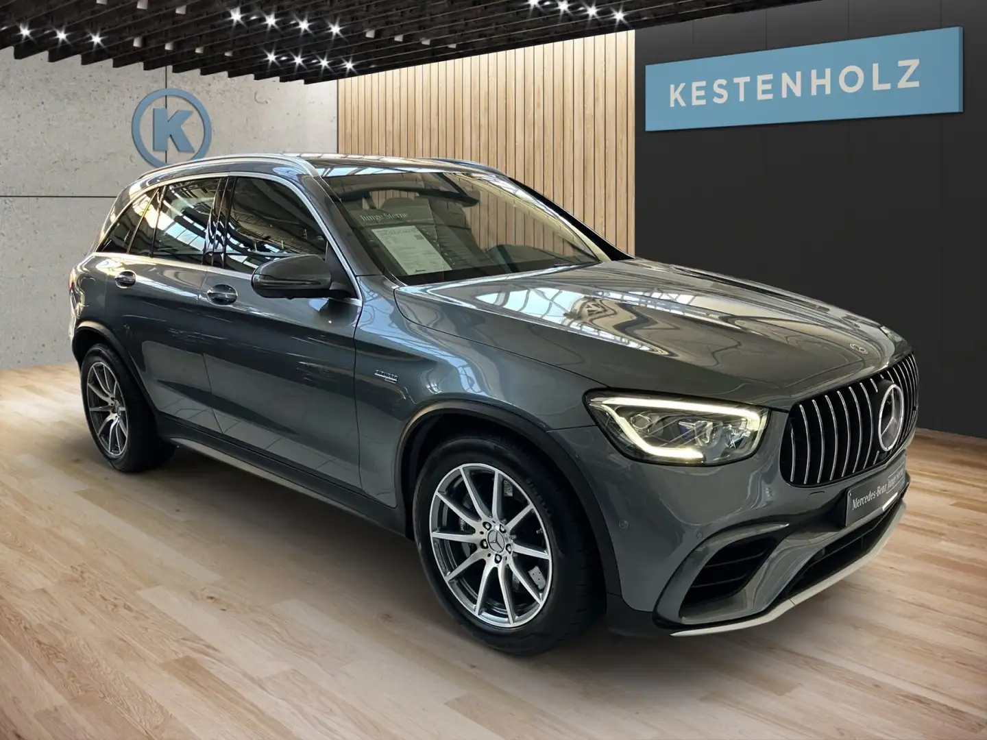 Mercedes-Benz GLC 63 AMG AMG GLC 63 4MATIC+ *AHK*MEMO*360°*PANO*MBUX*SHZ* Gris - 2