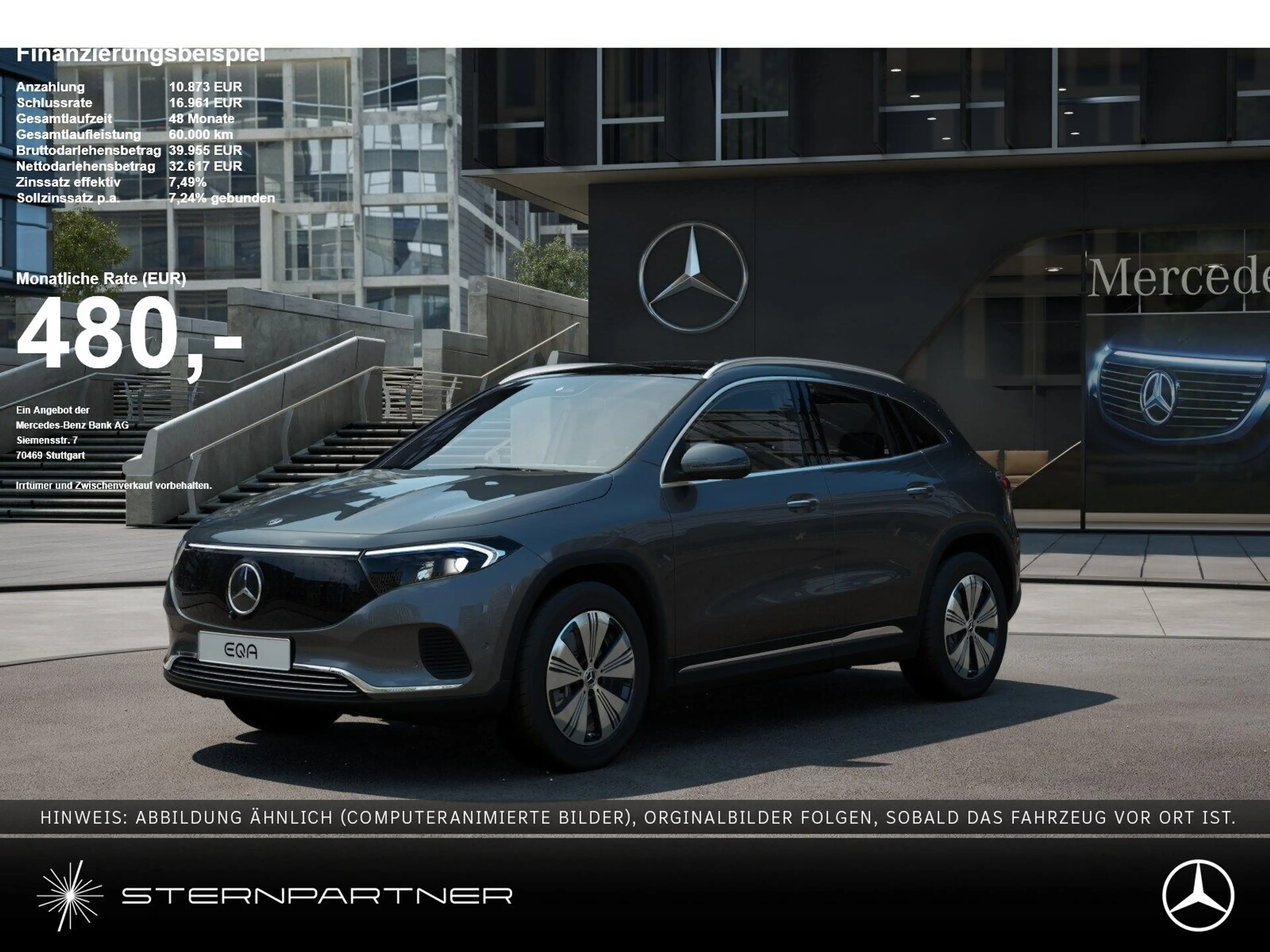 Mercedes-Benz EQA 350 4M PROGESSIVE+KAMERA+LED+AHK+DISTRONIC+