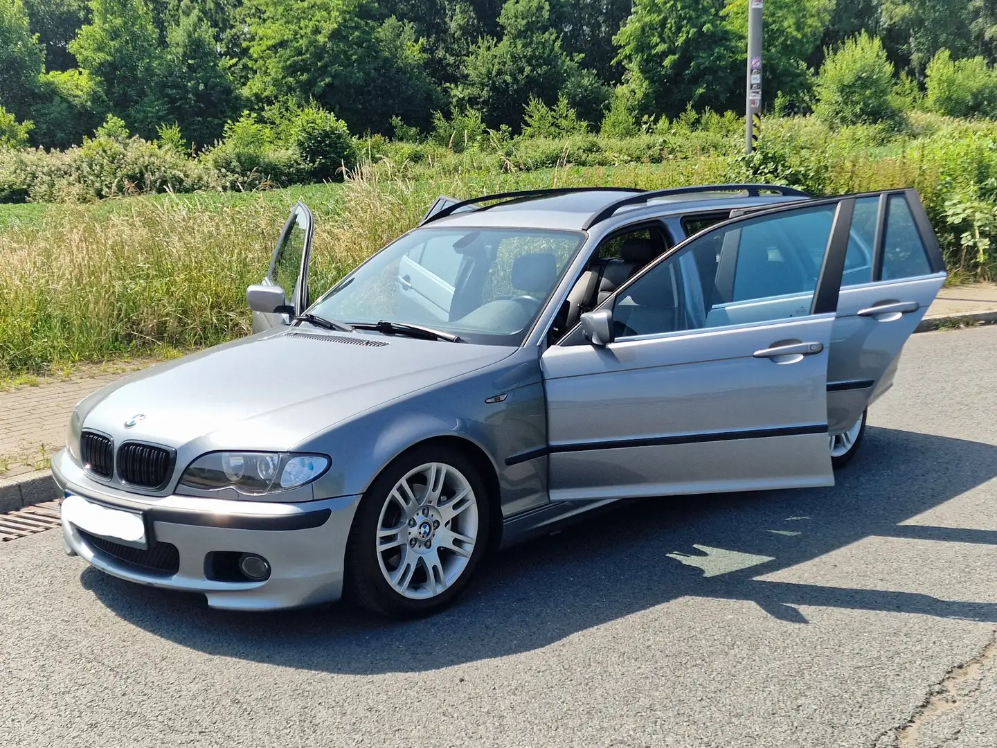 BMW 325 325i touring Edition SMG LPG TOP Gris - 1