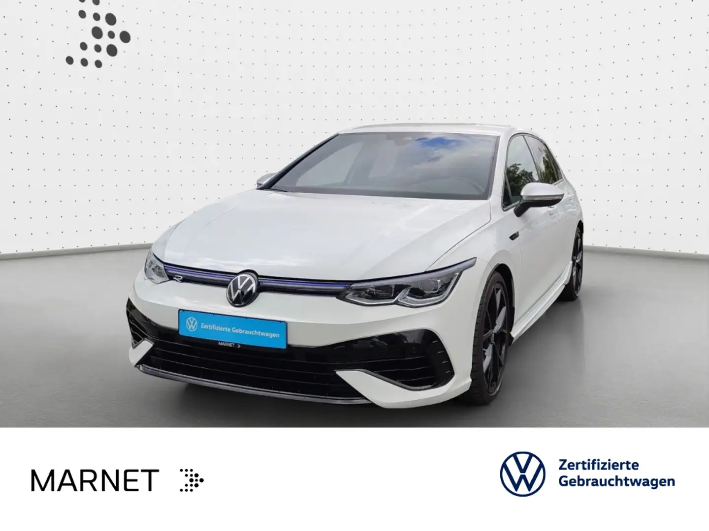 Volkswagen Golf VIII 2.0 TSI R 4MOTION DSG *NAVI*MATRIX*KEY Weiß - 1
