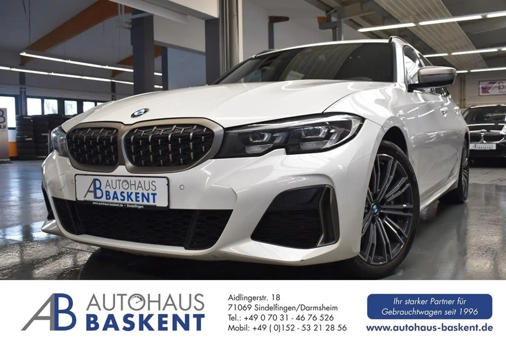BMW M340 d Touring xDrive*HEAD-UP*AHK*LED*H&K*SHZ* Alb - 1