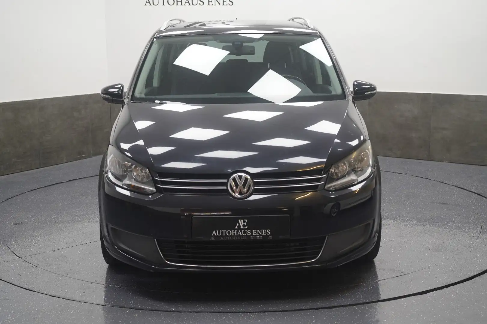 Volkswagen Touran Comfortline*SCHECKHEFT*7SITZER Fekete - 2