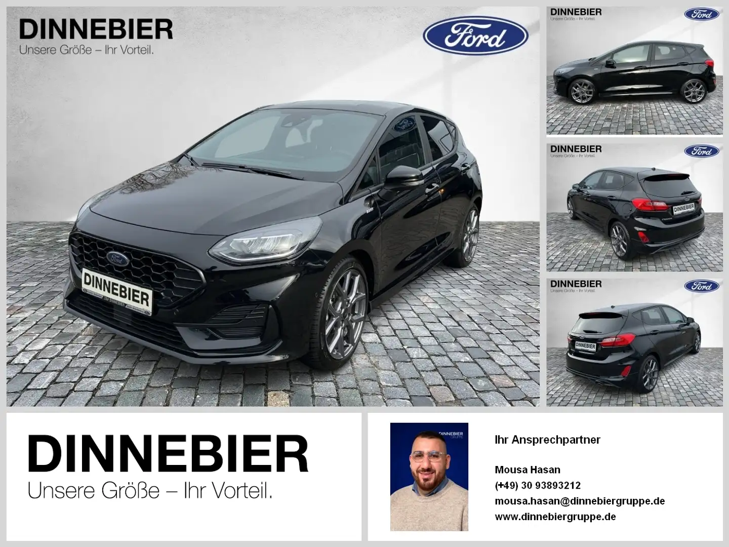 Ford Fiesta ST-LINE *LED+KAMERA+SITZHEIZUNG+PDC* *LED+KAMERA+S Schwarz - 1