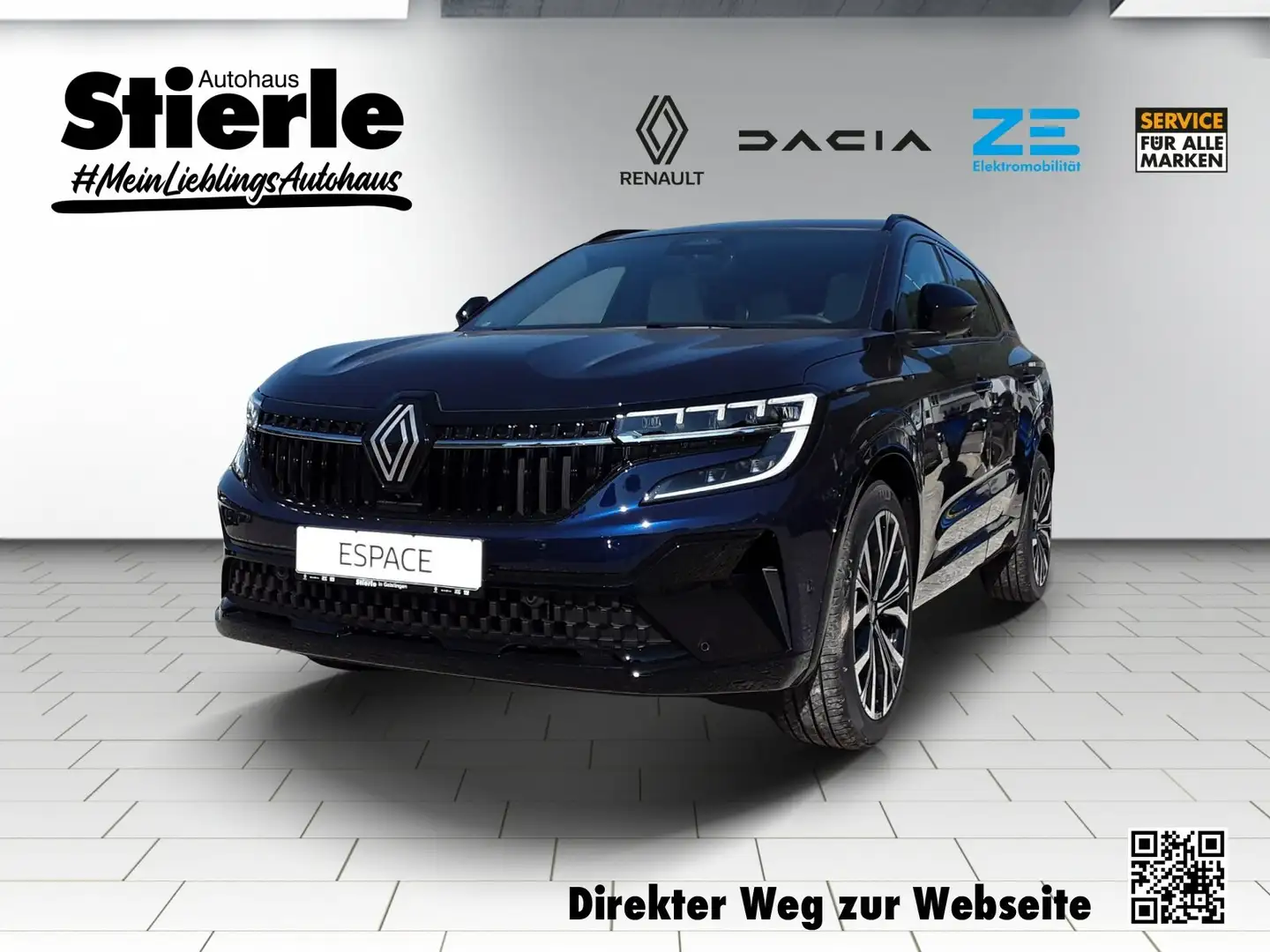 Renault Espace FullHybrid 200 Iconic E-Tech PANO/MATRIX/H&K/360/ Blau - 1