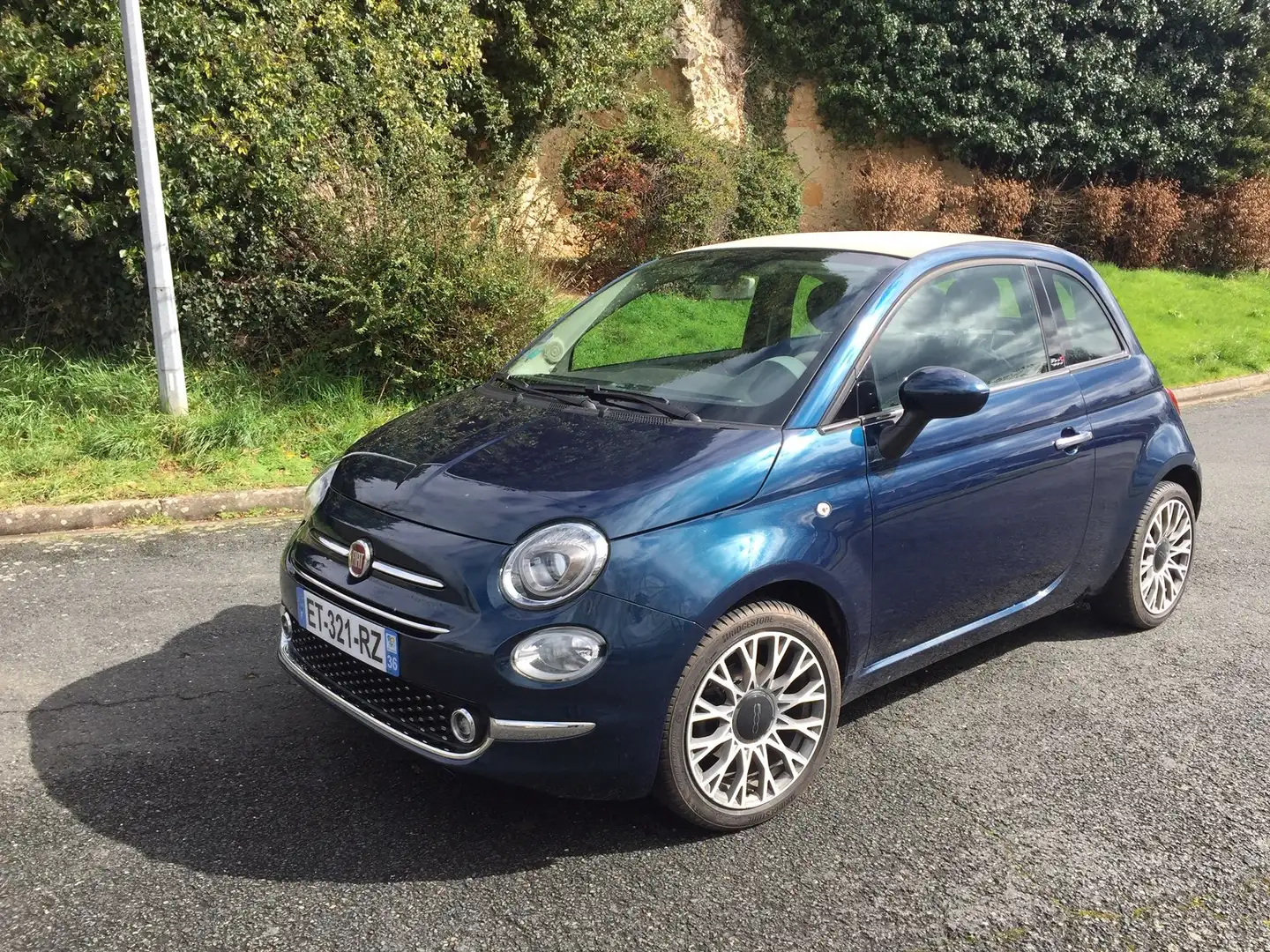 Fiat 500C 500C 0.9 105 ch TwinAir S Bleu - 2
