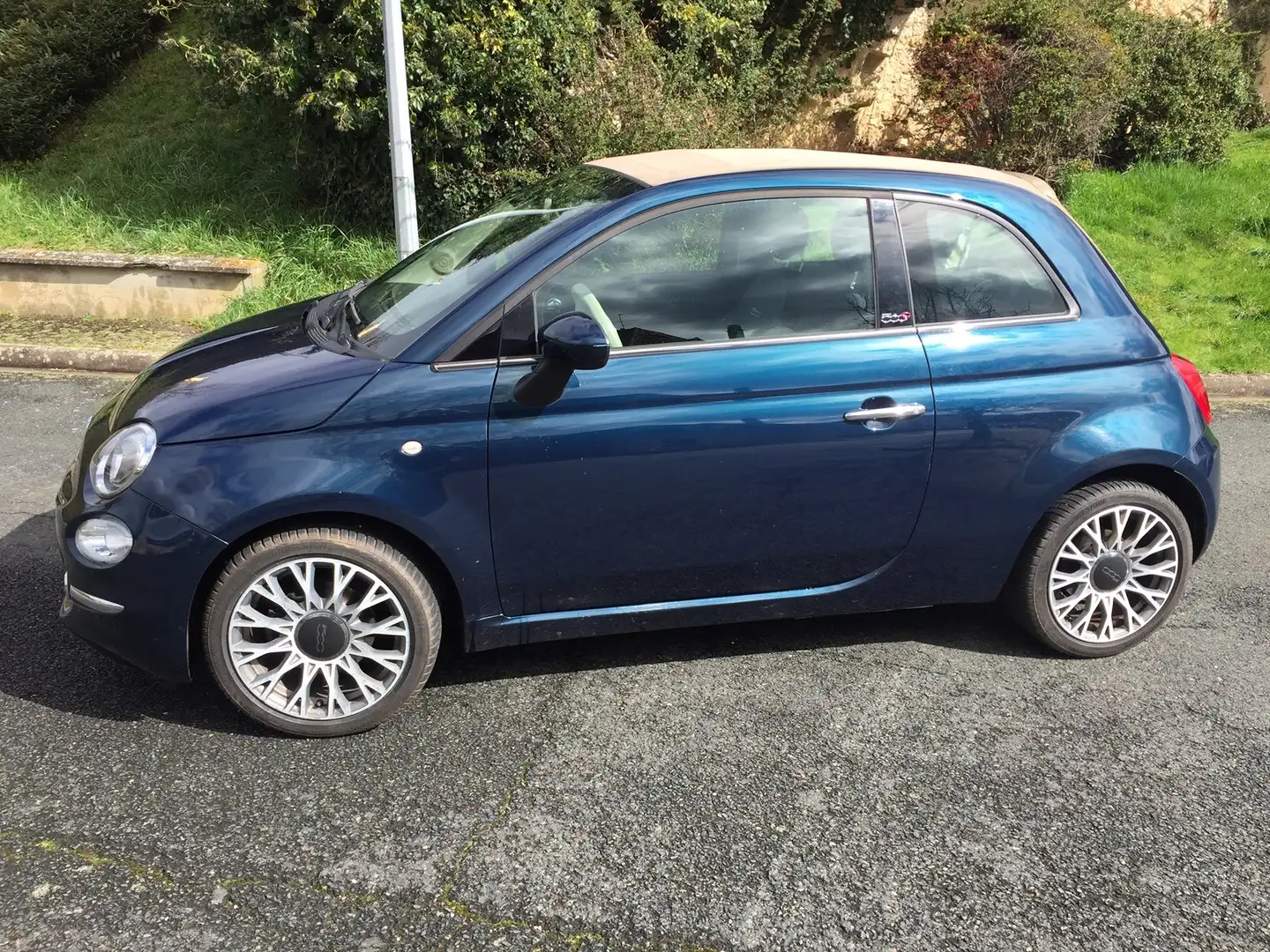 Fiat 500C 500C 0.9 105 ch TwinAir S Bleu - 1