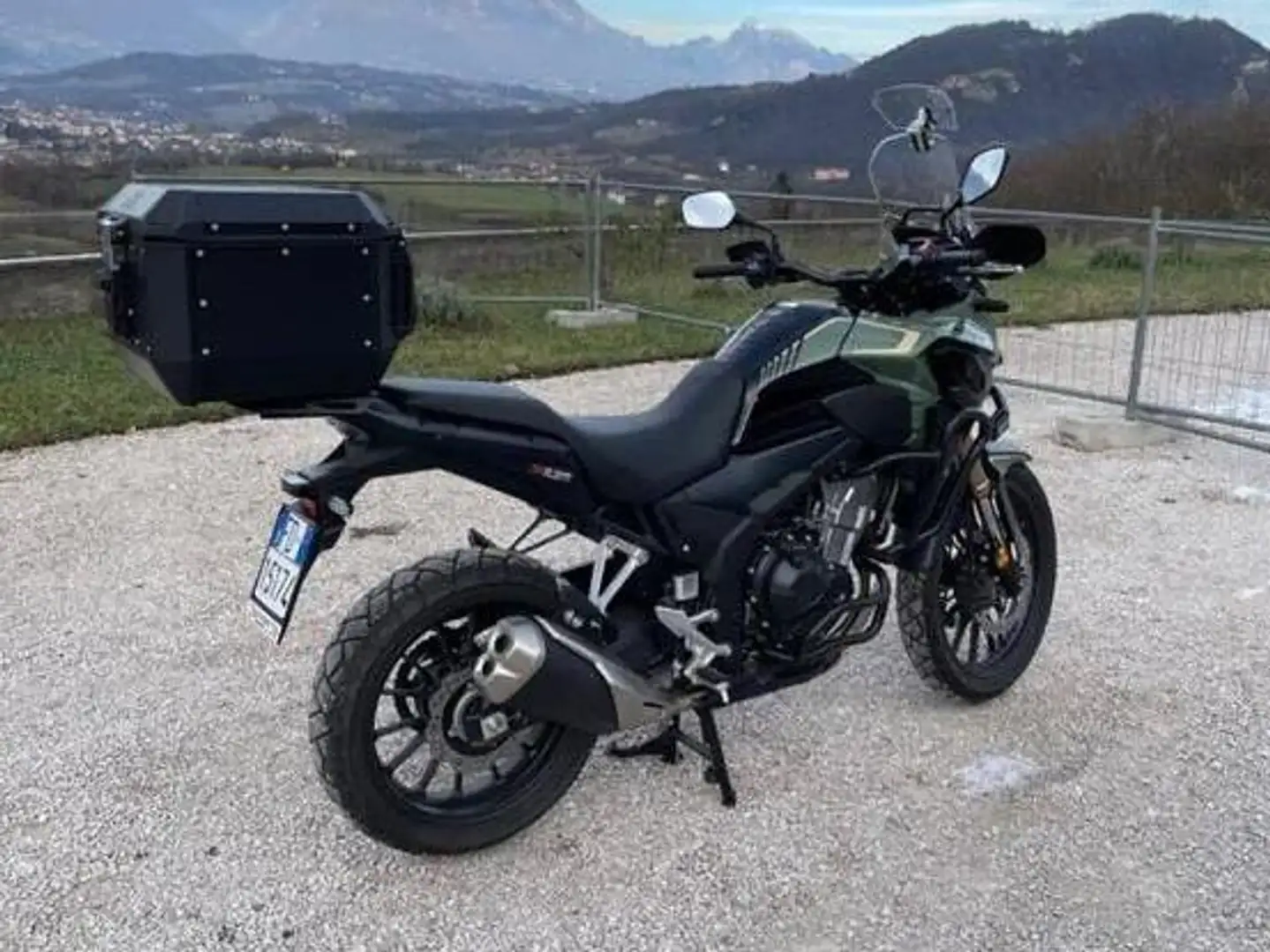 Honda CB 500 X Verde - 1