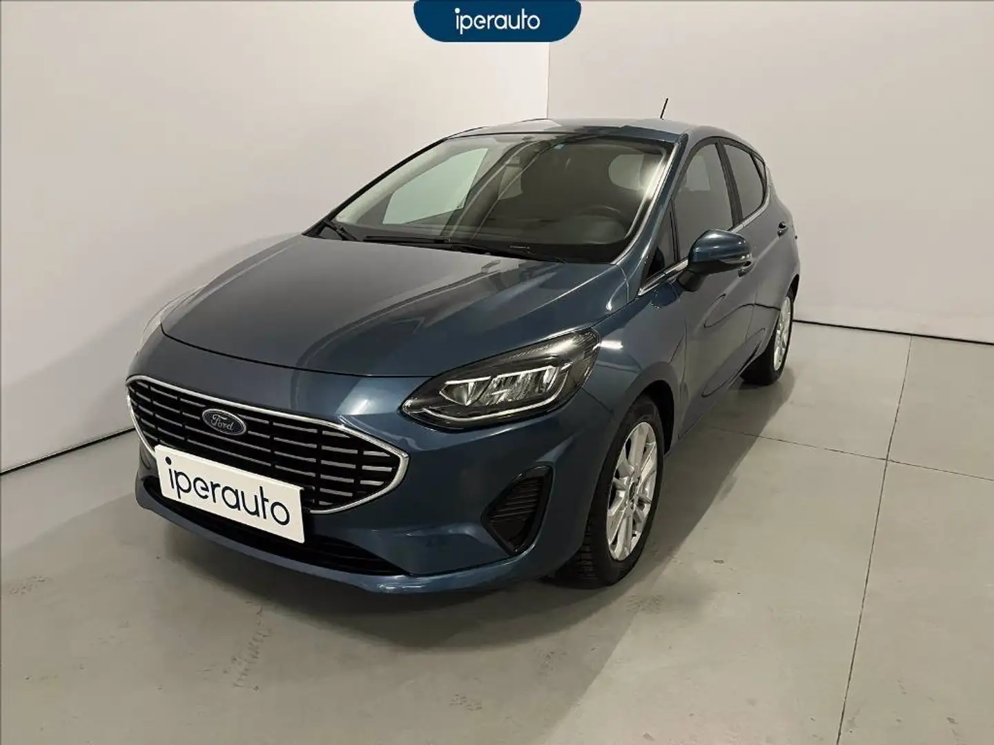 Ford Fiesta 5p 1.1 titanium gpl 75cv Blau - 1