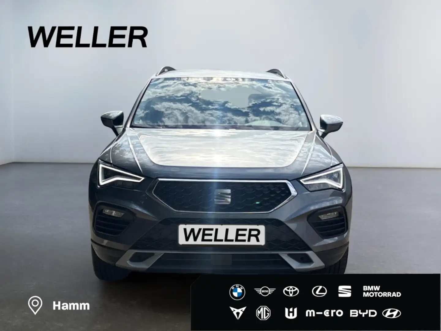 SEAT Ateca 2.0 TDI Style *LED*CarPlay*SHZ*Virtual*PDC* Gris - 2