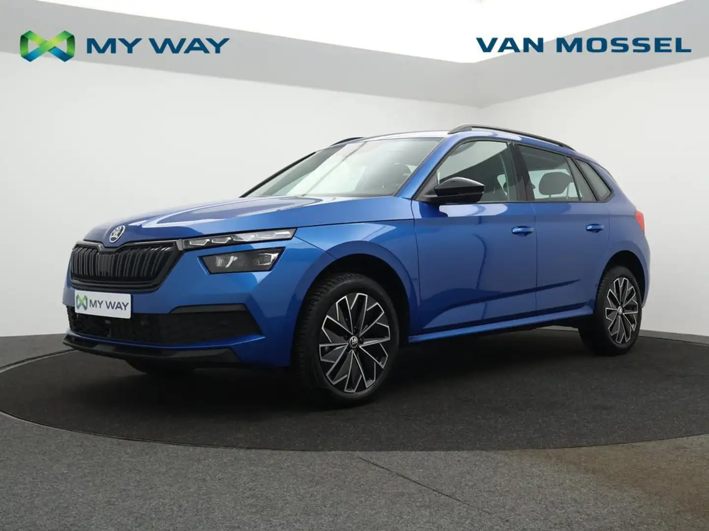 Skoda Kamiq Kamiq 1.5TSI Style 150PK *BLACK STYLE*APP CONNECT* Blauw - 1