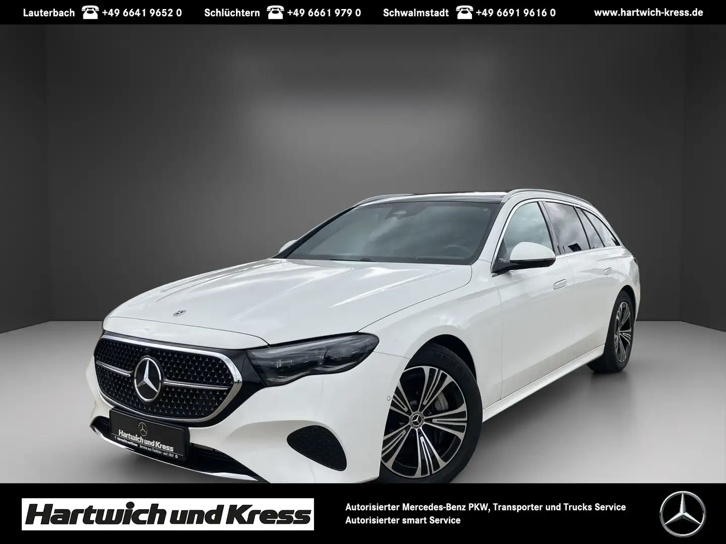 Mercedes-Benz E 450 E 450 d T 4Matic Avantgarde Advanced Plus+Pano+AHK+DIGITAL LIGHT+360°-Kamera+ Blanc - 1
