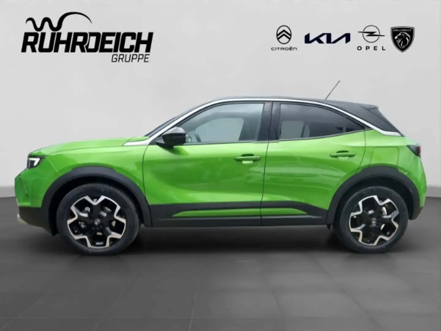 Opel Mokka Ultimate 1.2 Turbo Navi Leder Digitales Cockpit Ma Grün - 2