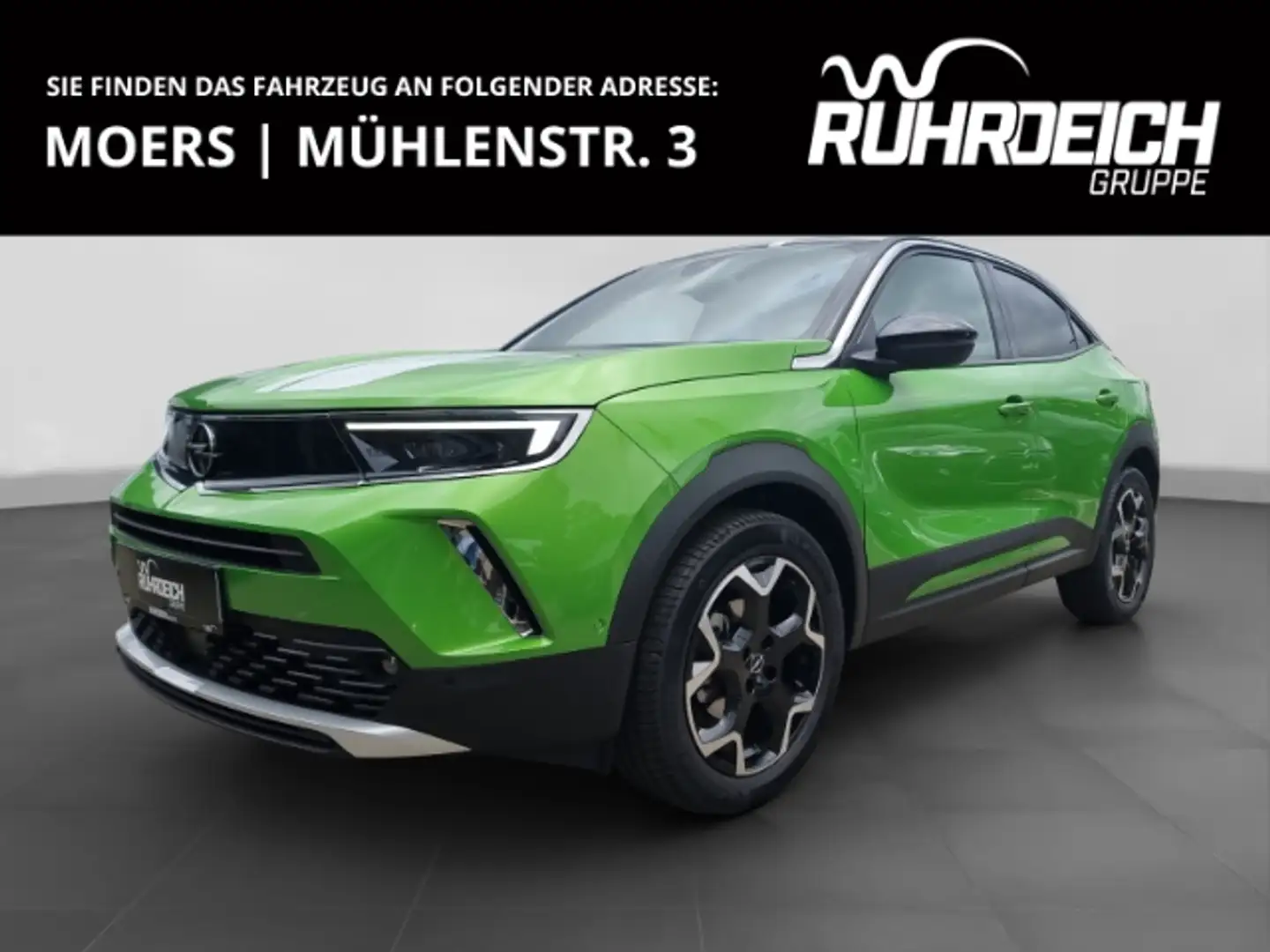Opel Mokka Ultimate 1.2 Turbo Navi Leder Digitales Cockpit Ma Grün - 1
