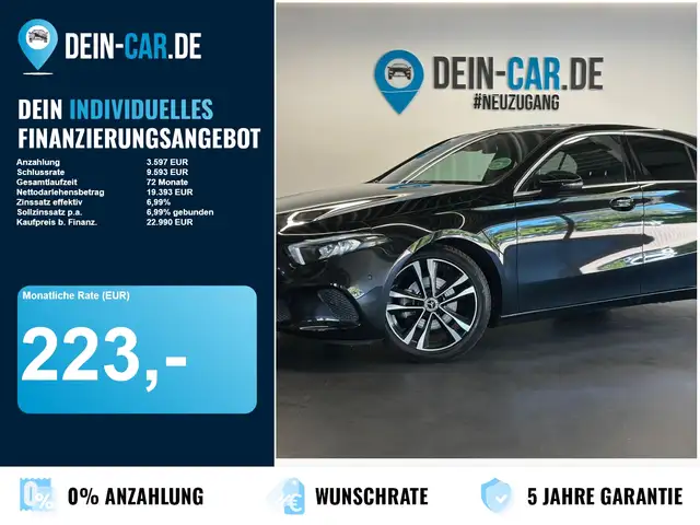 Mercedes-Benz A 180 LED Navi PDC SHZ SpurW Virtual Kam. LM