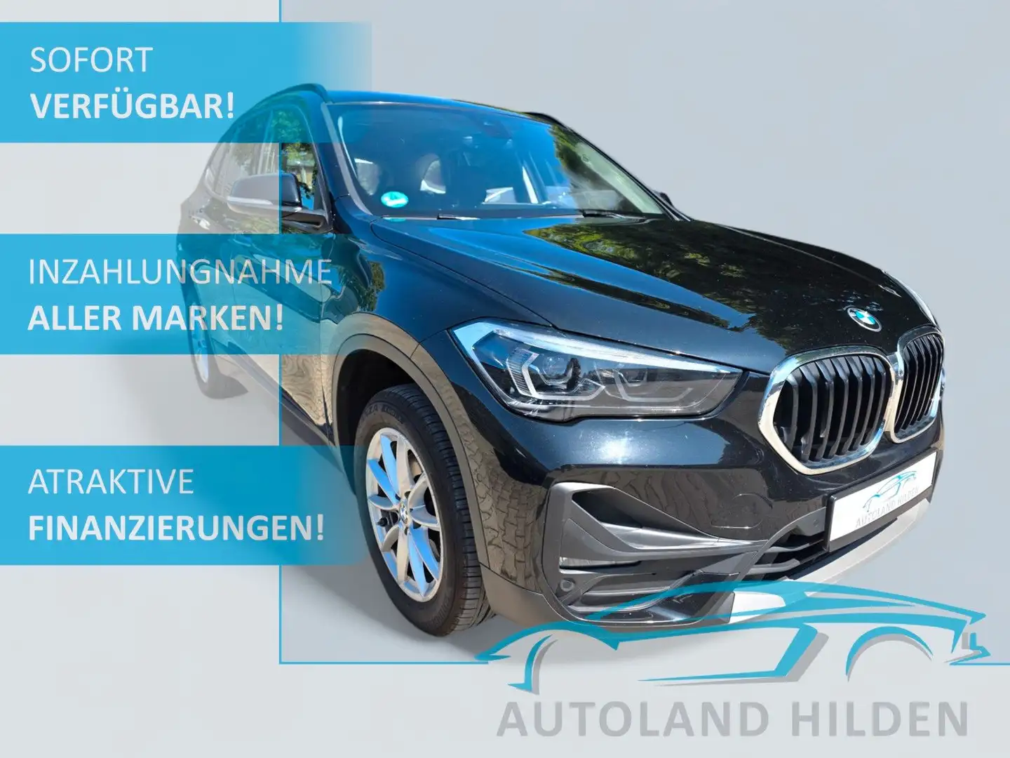 BMW X1 sDrive 18 d Advantage/Head-up/Kamera/1 Hand Noir - 1
